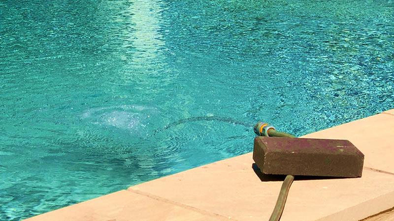 The importance of keeping your pool full