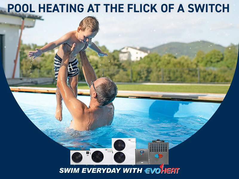 EVOHEAT pool heating heat pumps