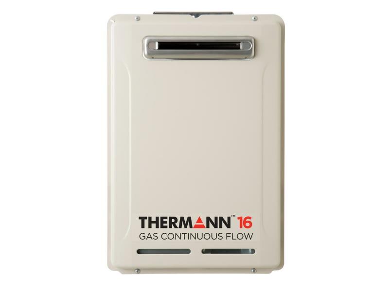Thermann G-Series 16L 50 degree LPG Continous Flow Hot Water System