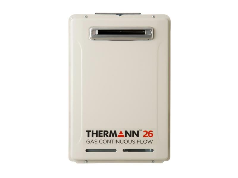 Thermann G-Series 26L 50 degree Natural Gas Continous Flow Hot Water System