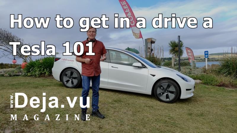 How to drive a Tesla Model 3 101