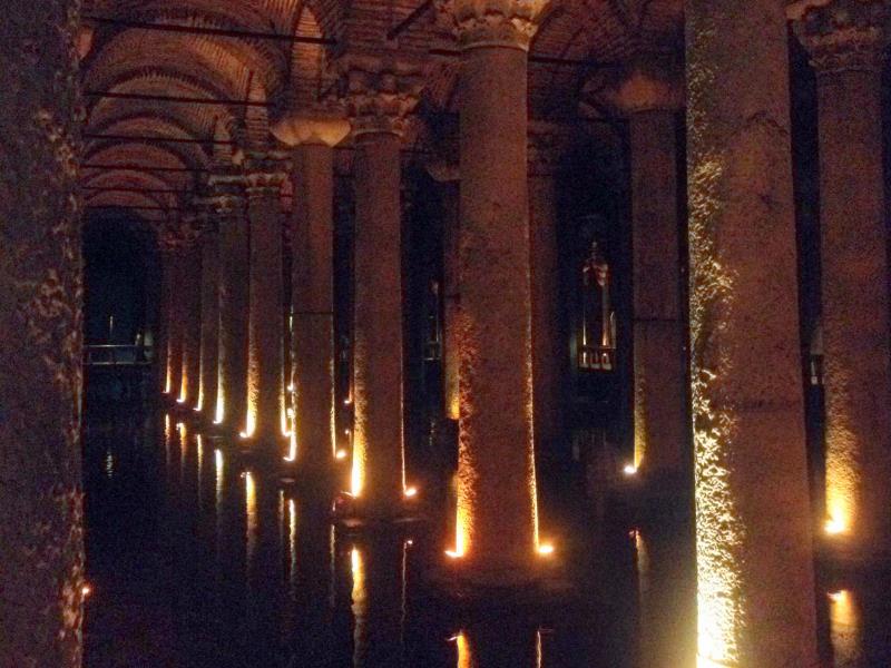 6th Century Basilica Cistern in Instanbul, Turkey