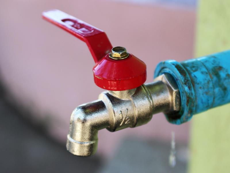 A tap may also be considered a manually-operated valve.