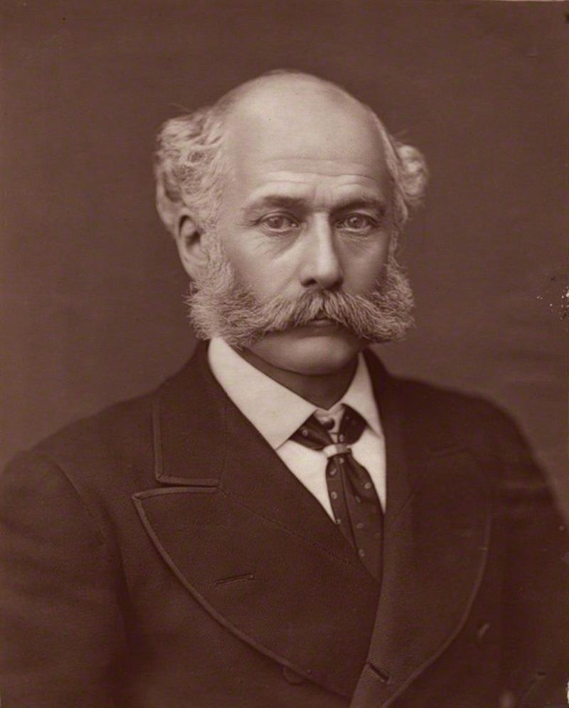 A portrait of Sir Joseph William Bazalgette