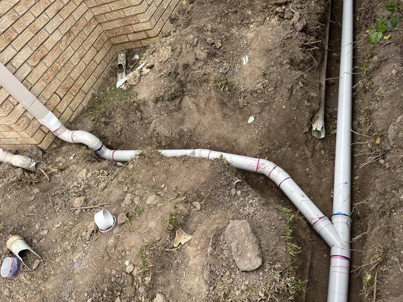 Kalchin Builders new drainage 
