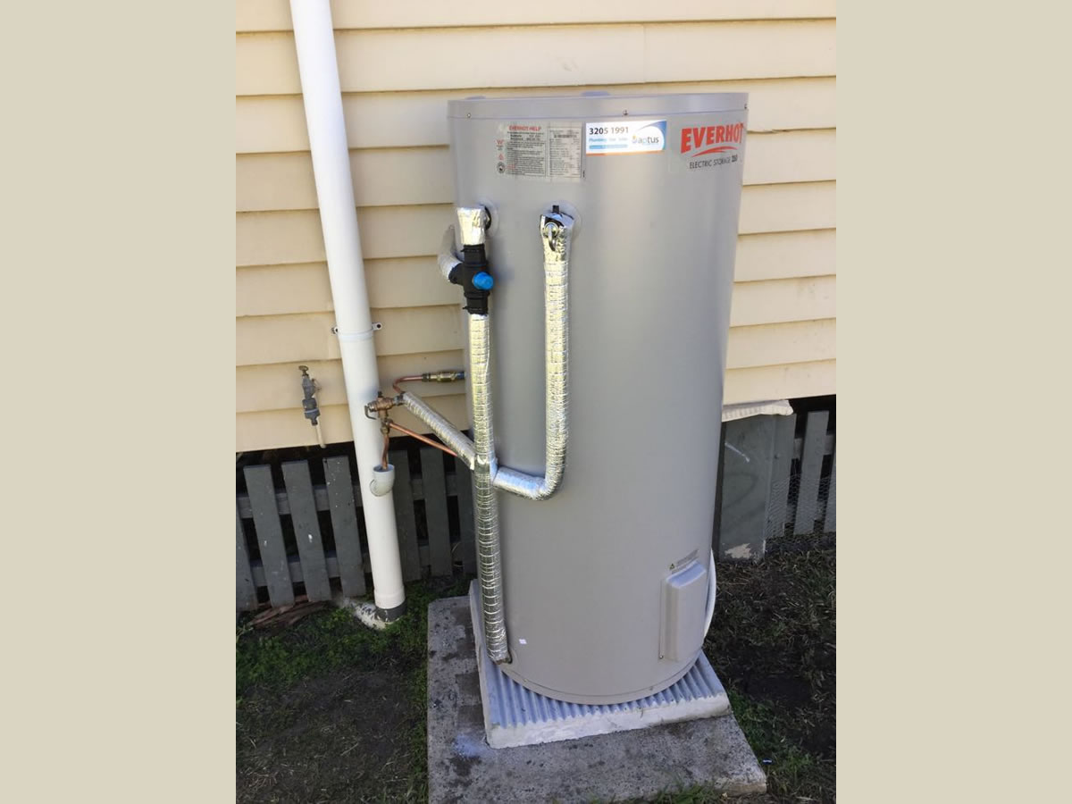 Hot water system upgrade Wilston