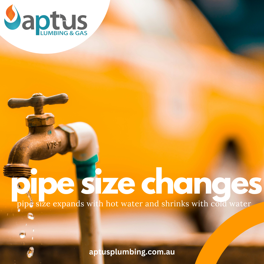 pipe size changes