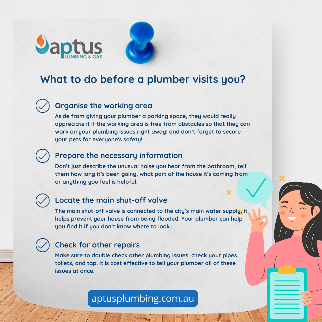 What to do before a plumber visits you?
