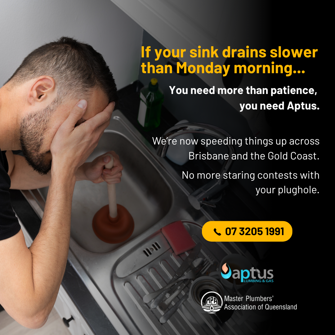 If your sink drains slower than Monday morning