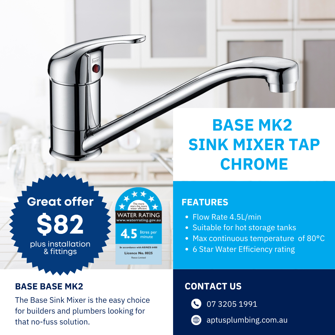 Base MK2 Sink Mixer Tap Chrome