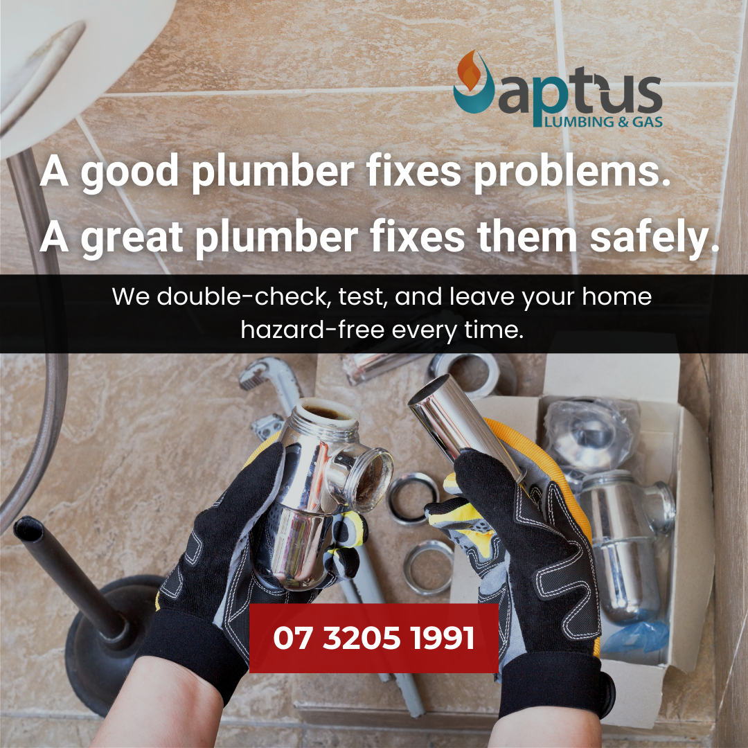 A good plumber fixes problems.