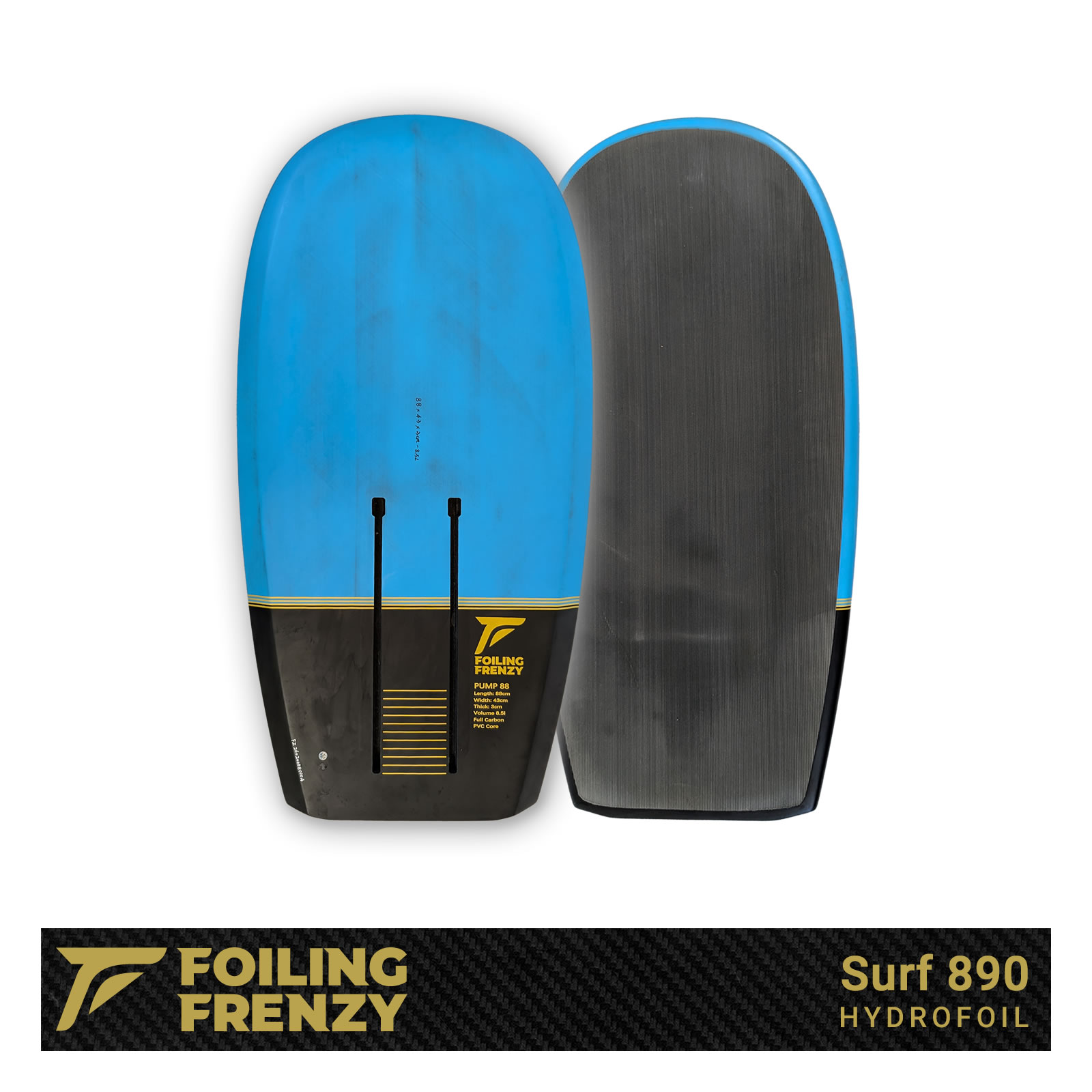 dock start pump foil hydrofoil board