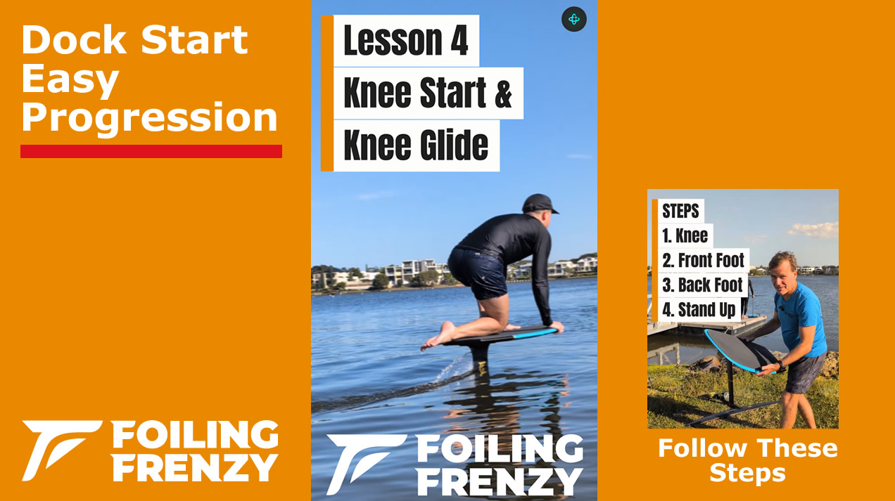 How to dock start - knee start