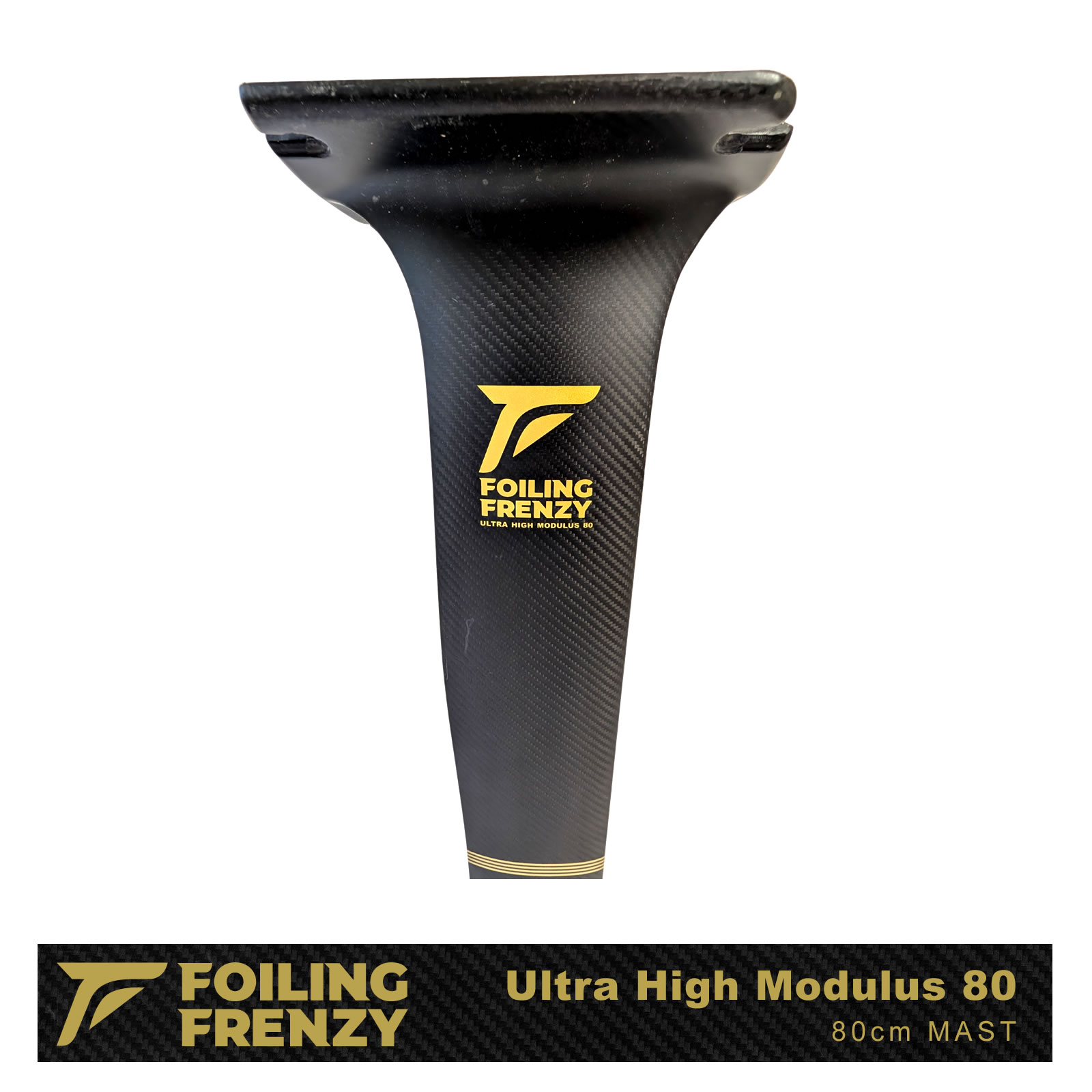 Foiling Frenzy Ultra High Modulus 80cm hydrofoil mast - compatible with world's most popular brand