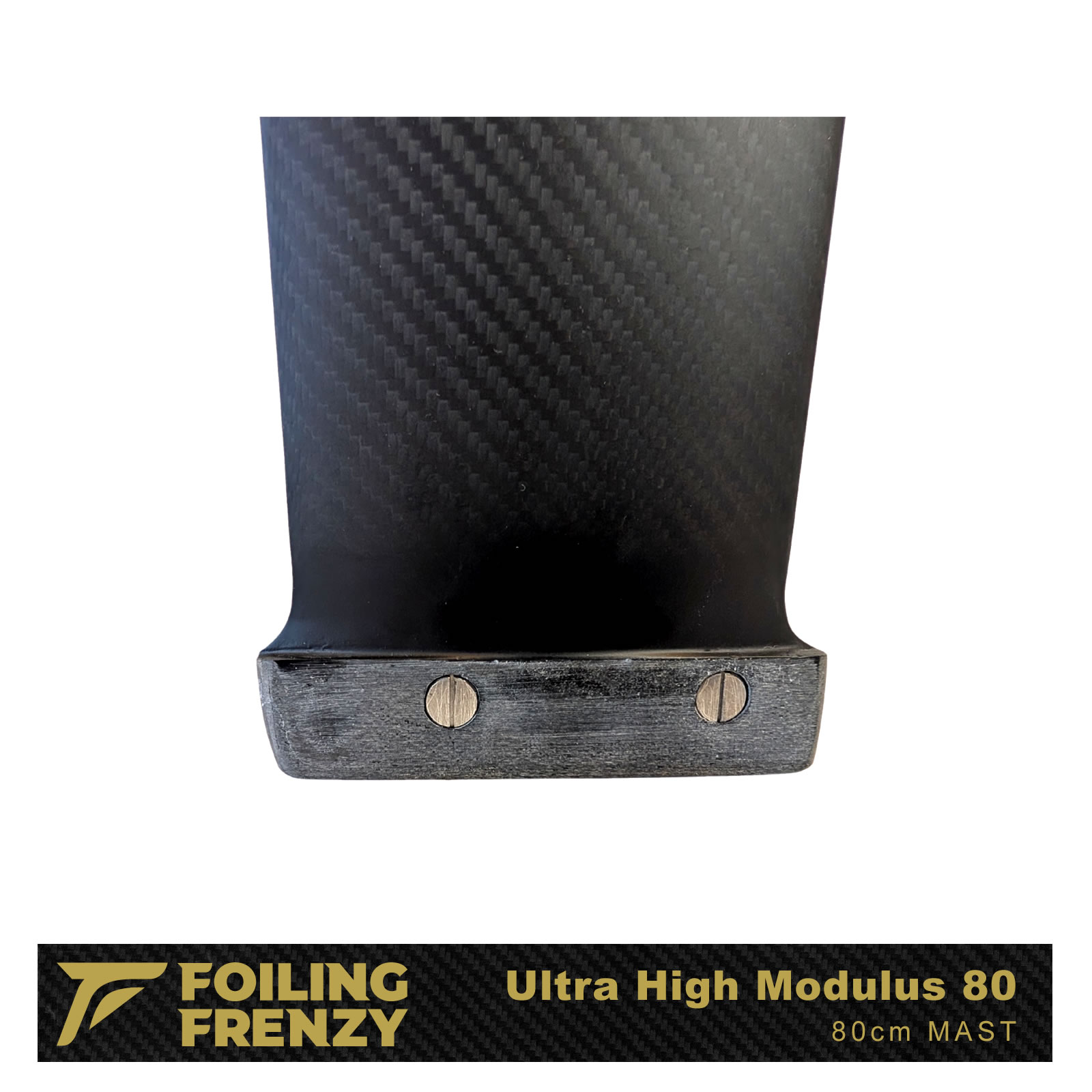 Foiling Frenzy Ultra High Modulus 80cm hydrofoil mast - compatible with world's most popular brand