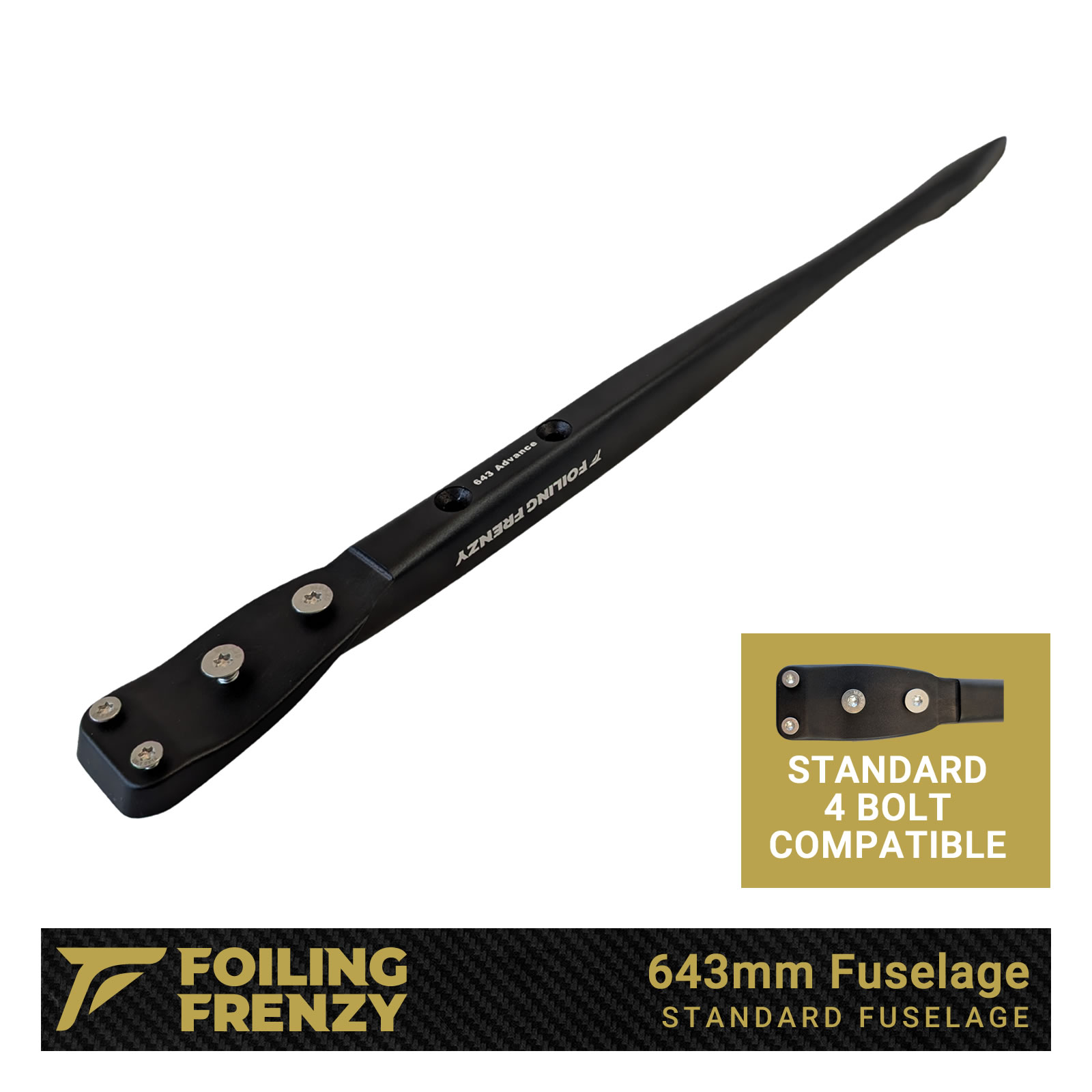 A-Mount compatible hydrofoil 643mm fuselage