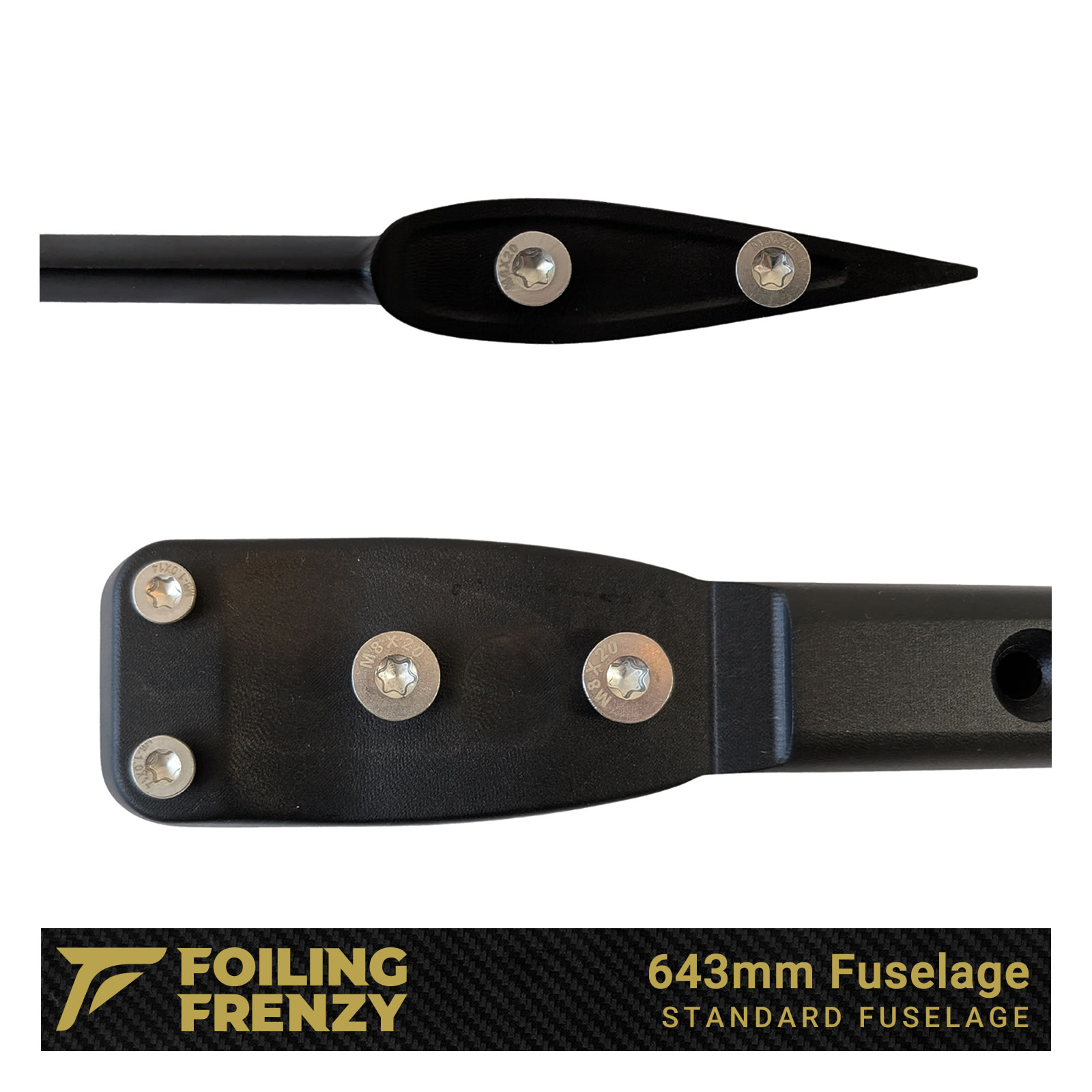 643mm hydrofoil fuselage - standard a mount systems