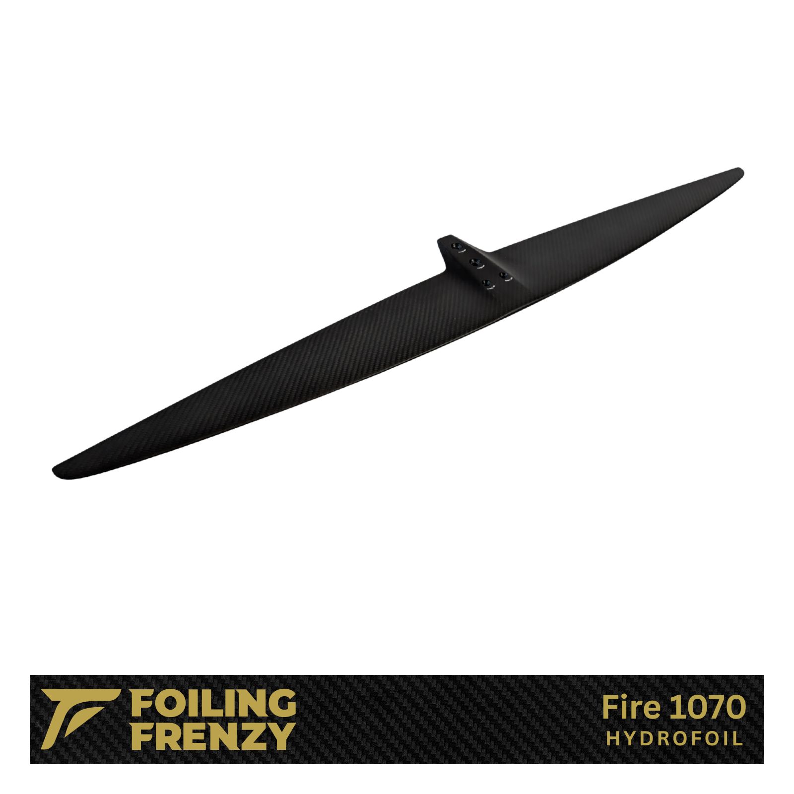 fire fireball 1070 hydrofoil compatible mount carbon hydrofoil downwind foiling