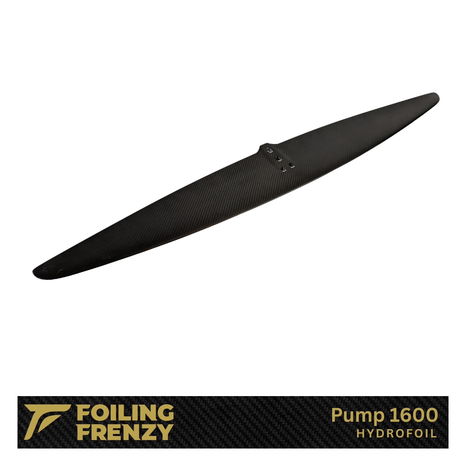 pump 1600 hydrofoil compatible mount carbon hydrofoil downwind foiling