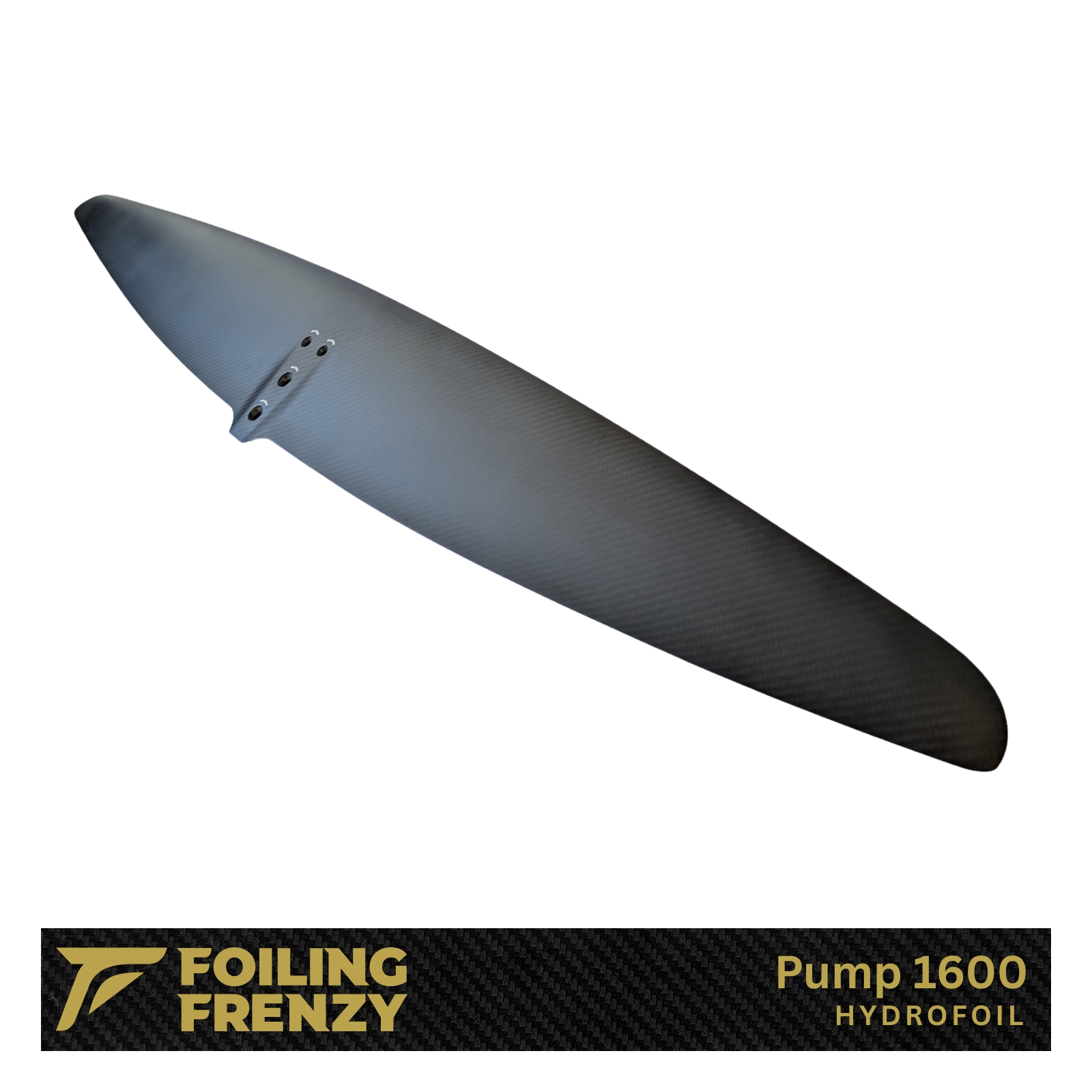 pump 1600 hydrofoil compatible mount carbon hydrofoil downwind foiling