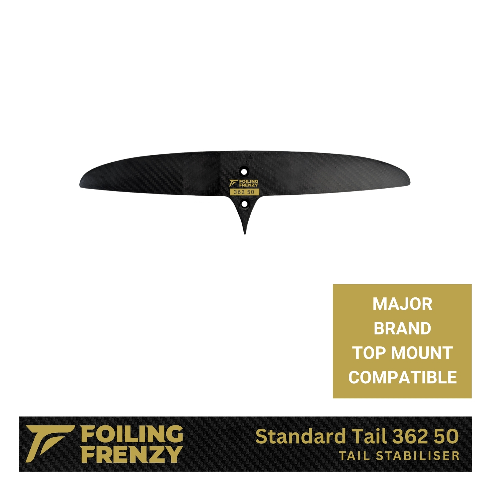 standard tail skinny 362 50 foil top mount compatible