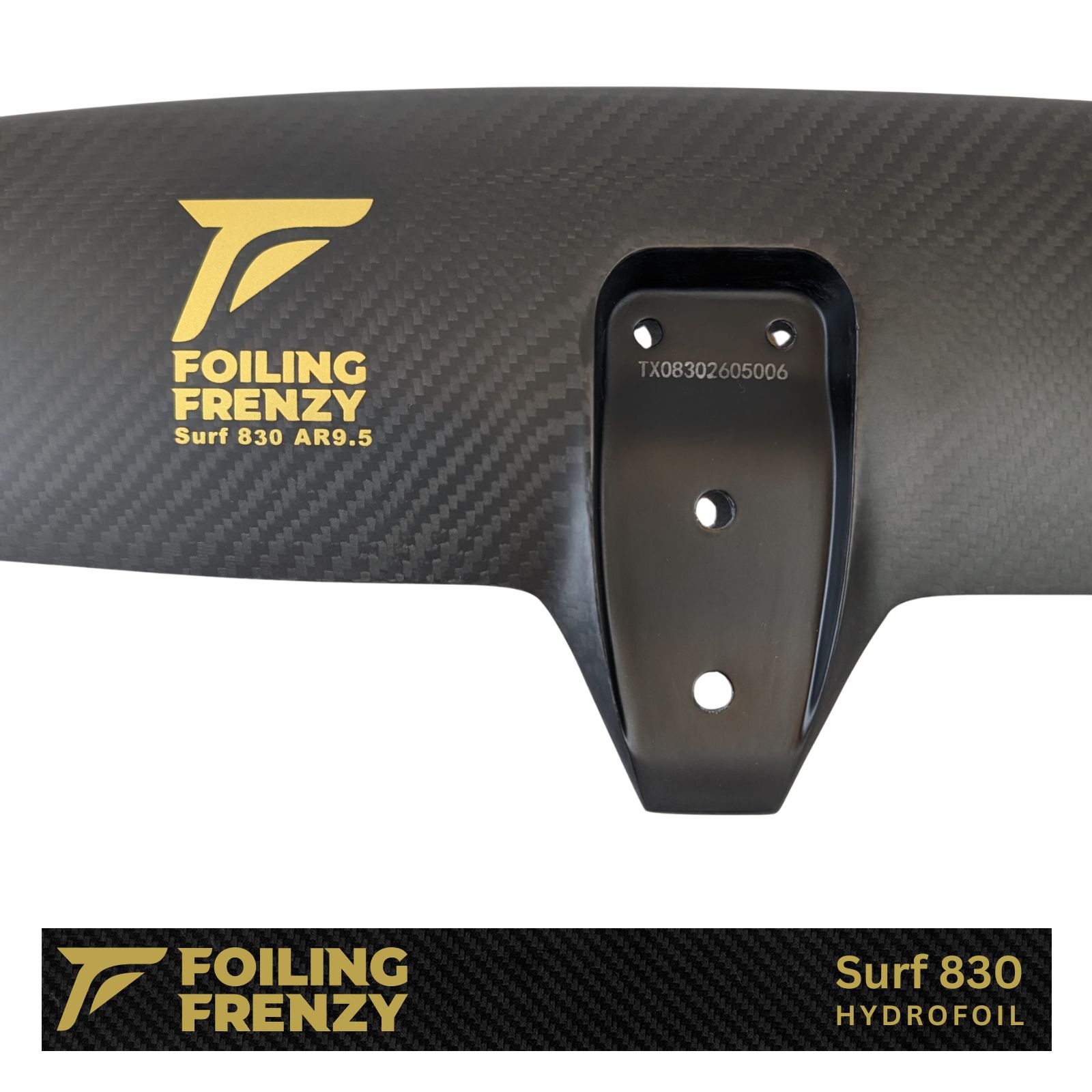 Foiling Frenzy Surf 830 hydrofoil - A Mount standard compatible