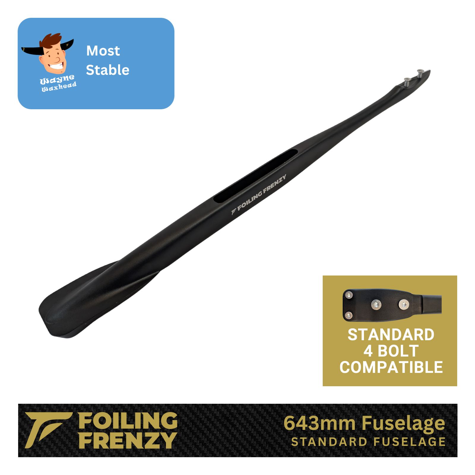 A-Mount compatible hydrofoil 643mm fuselage
